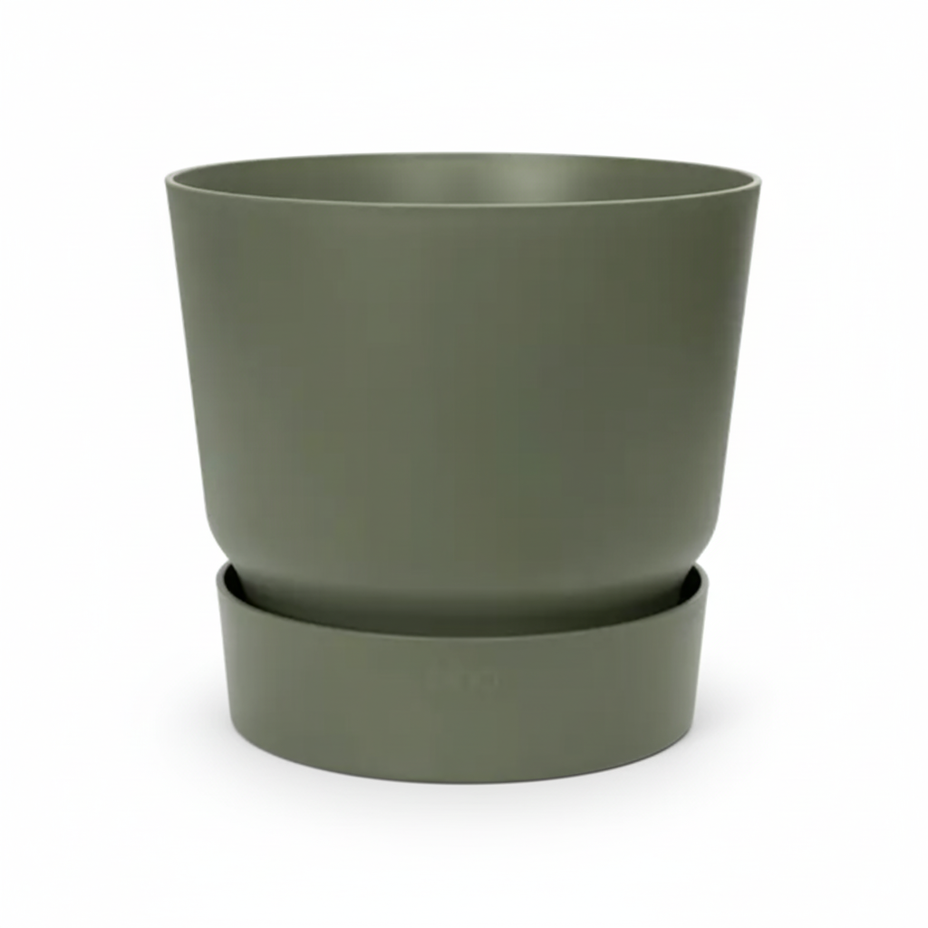 Elho greenville round leaf green - D20cm